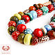 Beads made of ceramics. ceramic beads, Beads2, St. Petersburg,  Фото №1