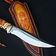 Order Hunting knife 'Scorpion' forged steel H12MF. zlathunter. Livemaster. . Knives Фото №3