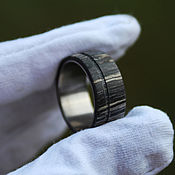 Украшения handmade. Livemaster - original item Copy of Copy of Copy of Copy of Copy of Wooden rings (black hornbeam). Handmade.