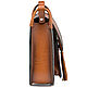 Женская кожаная сумка "Вестерн" (коричневая). Классическая сумка. Кожинка. Интернет-магазин Ярмарка Мастеров.  Фото №2
