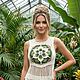 Вязаный крючком костюм: топ + юбка в стиле romantic boho couture. Костюмы. Handmade With Love Co. Ярмарка Мастеров.  Фото №9