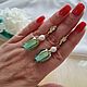 Заказать Серьги с жемчугом «Pure flower». Olga Kokina_jewelry. Ярмарка Мастеров. . Серьги классические Фото №3