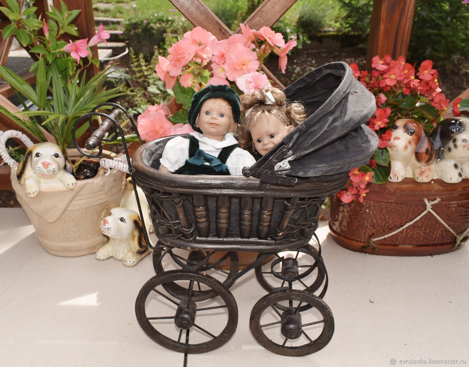 antique doll stroller