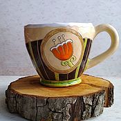 Tea Cup № 4, handmade ceramics