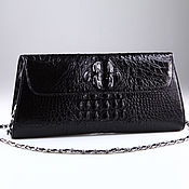Сумки и аксессуары handmade. Livemaster - original item Women`s Crocodile Leather Clutch Bag IMA0795B1. Handmade.