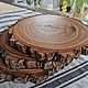 stand: Wooden round saws for serving. Stand. Joinery in Altai. Online shopping on My Livemaster.  Фото №2