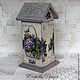 Tea house Basket of violets. Houses. Gifts from Irina Egorova. My Livemaster. Фото №4