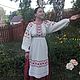 Shirt with embroidery. People\\\'s shirts. MARUSYA-KUZBASS (Marusya-Kuzbass). Online shopping on My Livemaster.  Фото №2