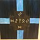 Order Art object in the style of Suprematism with Archaic runes of wealth. paintmart (oikos). Livemaster. . Amulet Фото №3