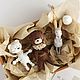 Подарочный набор авторских елочных игрушек 3 шт. Елочные игрушки. MK._.SHOP АВТОРСКИЕ ИГРУШКИ. Интернет-магазин Ярмарка Мастеров.  Фото №2