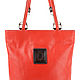 Womens leather backpack Valentino (red). Classic Bag. Russian leather Guild. Online shopping on My Livemaster.  Фото №2