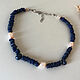 Necklace with lapis lazuli and pearls. Necklace. Sonia Dov jewellery. My Livemaster. Фото №6