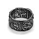 Кольцо из серебра "Irezumi-8" IRZR-08. Кольца. Blacksilver. Интернет-магазин Ярмарка Мастеров.  Фото №2