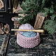 Wooden glomerulus winding of Siberian Cedar wood for yarn KL14, Spindle, Novokuznetsk,  Фото №1
