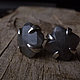 Stud Labrador silver earrings, Stud earrings, Almaty,  Фото №1