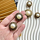 Винтаж: Накладки на пуговицы/ covers buttons. Пуговицы винтажные. Svetlana Valent. Ярмарка Мастеров.  Фото №6