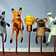 'Gingerbread' Set of finger toys. Dolls. HANDMADE Studio. My Livemaster. Фото №4