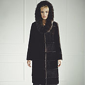 Одежда handmade. Livemaster - original item Beaver fur coat with hood. Handmade.