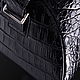 Дорожная сумка, спортивная из кожи крокодила IMA0623B4. Дорожная сумка. CrocShop товары из экзотической кожи. Ярмарка Мастеров.  Фото №9