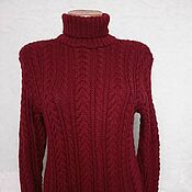 Одежда handmade. Livemaster - original item Knitted sweater cherry mood. Handmade.