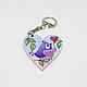 Order Heart-shaped keychains. Angel Art&Design. Livemaster. . Key chain Фото №3