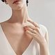 Кольцо limited collection серебро 925 пробы. Кольца. MARIA GUSEVA Fashion Jewelry. Интернет-магазин Ярмарка Мастеров.  Фото №2