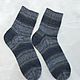 Handmade knitted men's socks p.41-43, Socks, Krasnodar,  Фото №1