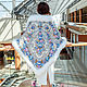 Pavlovo Posad shawl 'frost and sun'. Shawls1. National Brand. Online shopping on My Livemaster.  Фото №2
