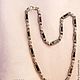 Цепь "Тайна оникса" ЦС 005. Цепочка. Persian (persianjewelry). Интернет-магазин Ярмарка Мастеров.  Фото №2