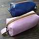 Cosmetic bag genuine leather. Beauticians. crecca. My Livemaster. Фото №6