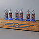 Lamp clock 'Diesel' LX (Ash) IN-14, Tube clock, Moscow,  Фото №1