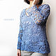 Irish lace pullover. Pullover Sweaters. CUTE-KNIT by Nata Onipchenko. Online shopping on My Livemaster.  Фото №2