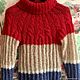 Knitted sweater Alpaca silk ( cherry, beige, blue). Sweaters. Olga Shuklina (OlgaShuklina). Online shopping on My Livemaster.  Фото №2