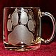 Order The king of beasts. tea mug. ArtGraving. Livemaster. . Mugs and cups Фото №3