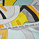 Шелк крепдешин стрейч "Emilio Pucci". Ткани. Итальянские ткани ШЕЛКОВЫЙ РАЙ. Ярмарка Мастеров.  Фото №4
