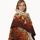 Handmade scarf, shawl, wrap Fall. Ponchos. Yaga handmade clothing & textiles. Online shopping on My Livemaster.  Фото №2