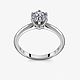 Помолвочное кольцо с одним бриллиантом DIAMOND DREAM для предложения. Кольцо помолвочное. Obruchalkicom. Интернет-магазин Ярмарка Мастеров.  Фото №2