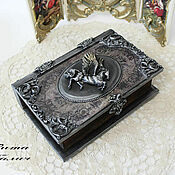 Для дома и интерьера handmade. Livemaster - original item Folio-box Pegasus. Handmade.