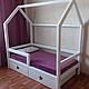 Кровать домик N 18, Мебель для детской, Белгород,  Фото №1