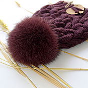 Аксессуары handmade. Livemaster - original item Hat knitted 