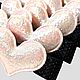 Заколка 2 Сердца, День влюбленных, любимой крошке. Заколки. NADIN.BUTIK ~ Бант бутик❤. Ярмарка Мастеров.  Фото №7
