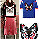 Butterfly applique for clothing decoration. Applications. StrazoBysinka. Online shopping on My Livemaster.  Фото №2