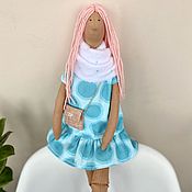 Куклы и игрушки handmade. Livemaster - original item Pink Tilda - textile doll. Handmade.