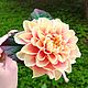 Заказать Георгин из фоамирана(аксессуар) без стебля. BloomFom/Цветы/Аксессуары. Ярмарка Мастеров. . Цветы Фото №3
