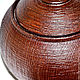 Textured cup-barrel with lid made of cedar. K26. Jars. ART OF SIBERIA. My Livemaster. Фото №5