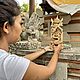 Статуя Сарасвати - Скульптура для алтаря / Балийская ручная резьба. Скульптуры. Dewatastudio. Ярмарка Мастеров.  Фото №11