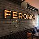 Вывеска "Feromon #2". Вывески. Wedlights. Интернет-магазин Ярмарка Мастеров.  Фото №2