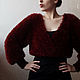 Чтобы лучше рассмотреть модель, нажмите на фото
CUTE-KNIT Ната Онипченко ЯрмаркаМастеров
Купить короткий жакет с запАхом винного цвета