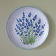 'Blue lavender' decorative Plate in the style of Provence, country. Plates. botanica-m. My Livemaster. Фото №6