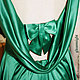 Green evening dress. Dresses. Gleamnight bespoke atelier. My Livemaster. Фото №6